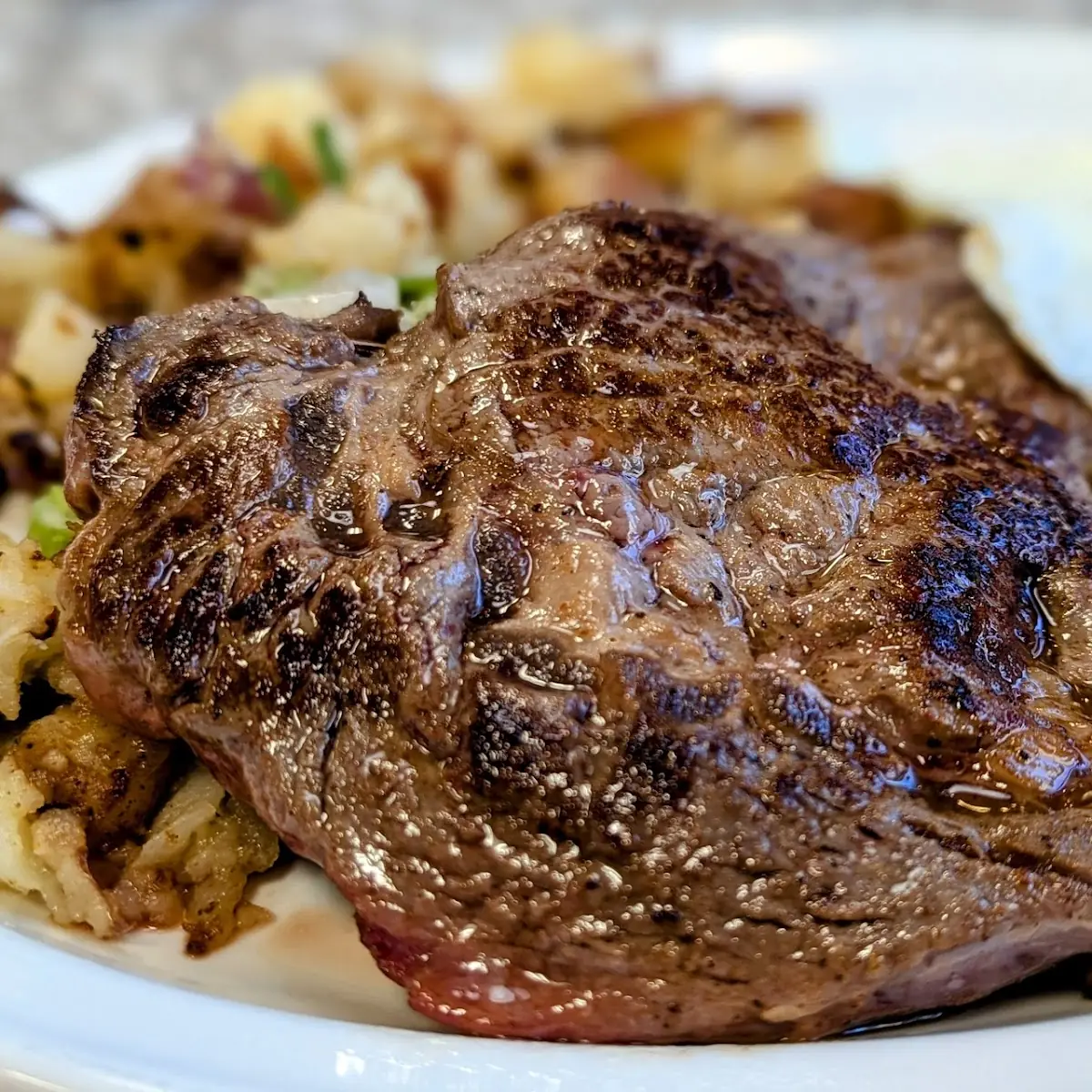 Rib Eye Steak and Eggs