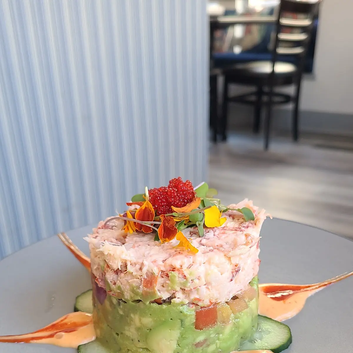 Ahi Tuna Poke Stack