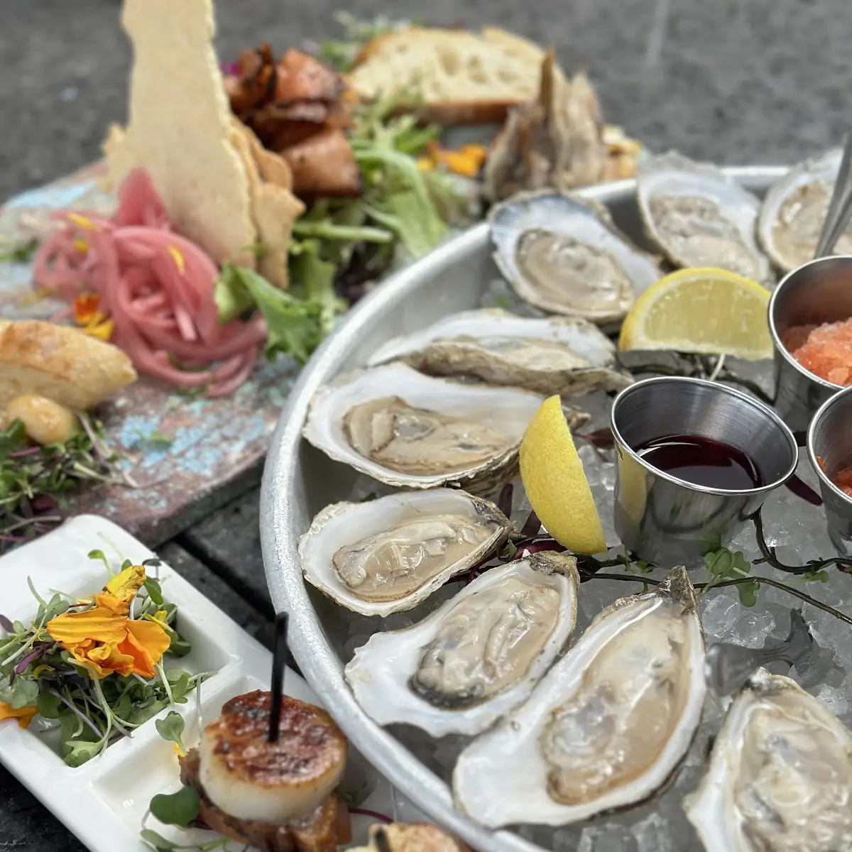 Oysters on the Half Shell