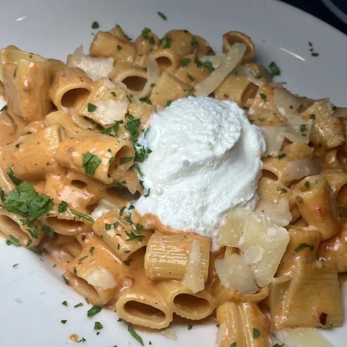 Spicy Rigatoni Vodka