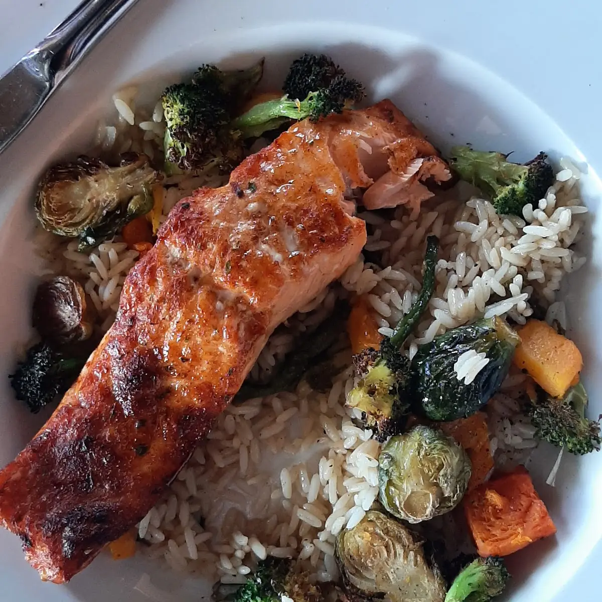 Glazed Salmon Dish