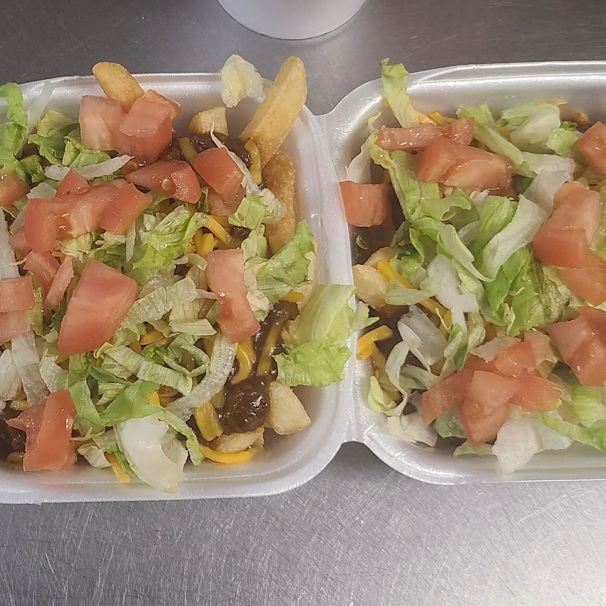 Chili Frito Pie Dressed