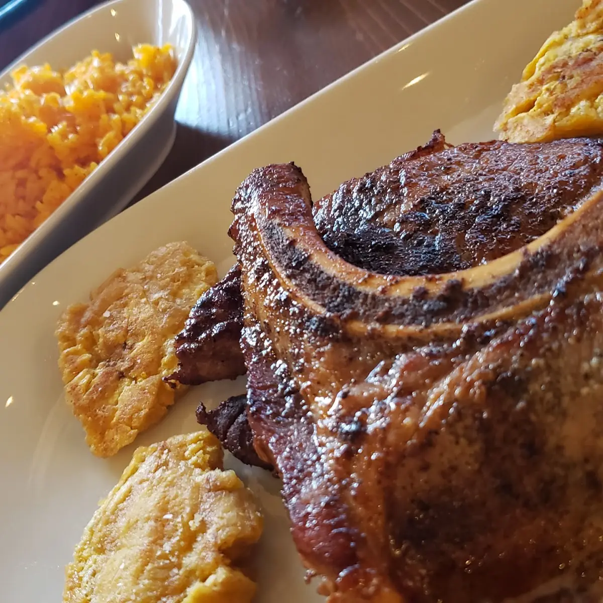 Fried Pork Chops Chuleta Frita Con Hueso