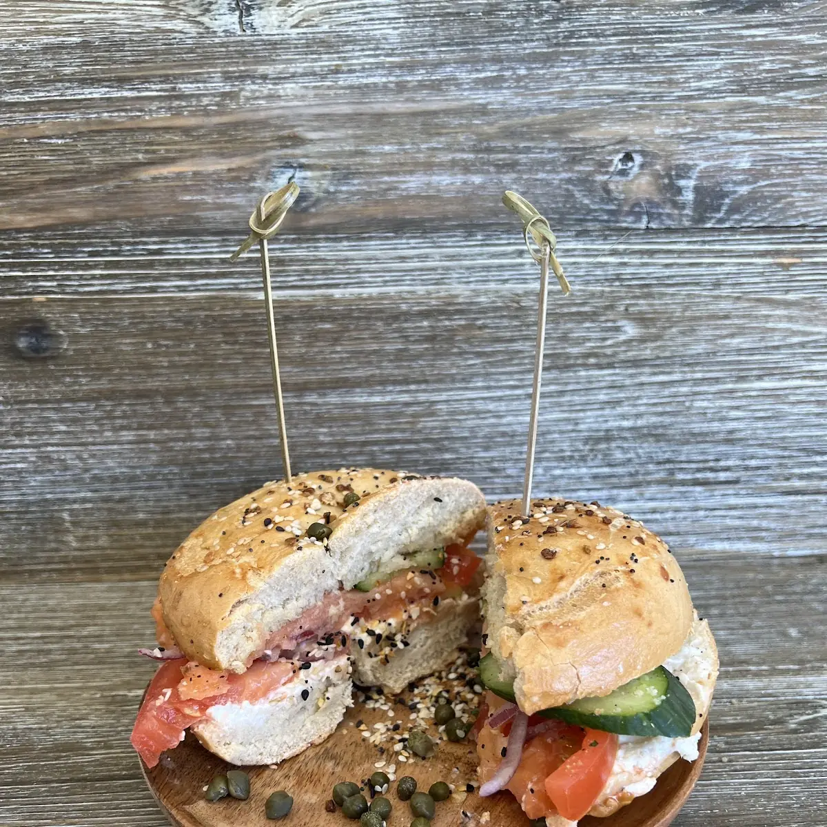 Smoked Salmon Bagel