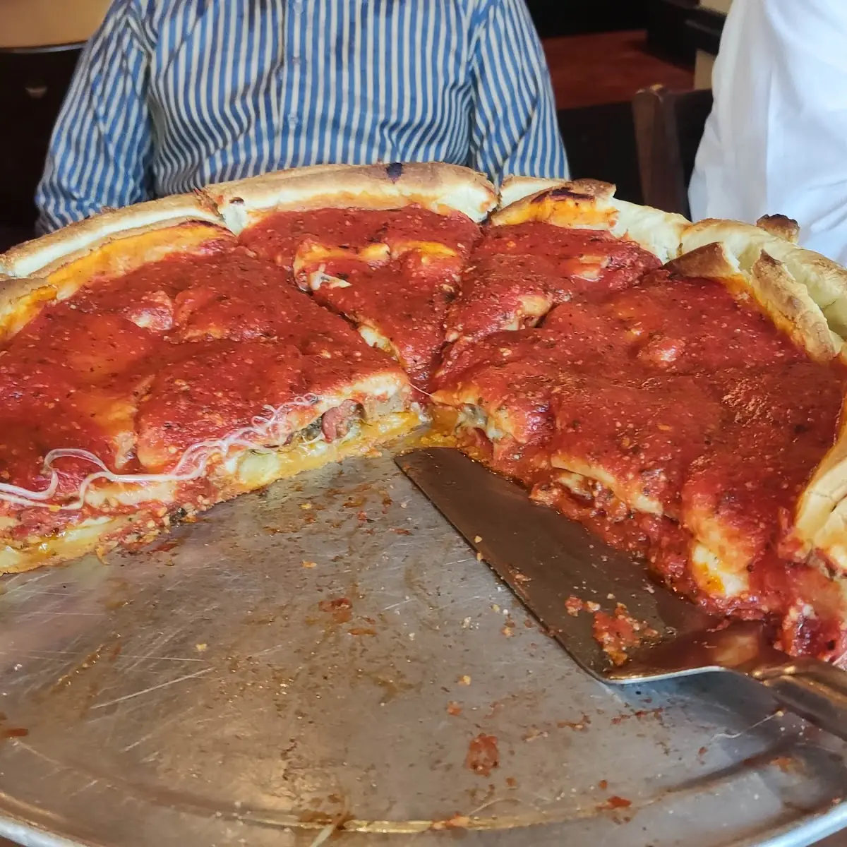 Deep Dish Cheese Pizza