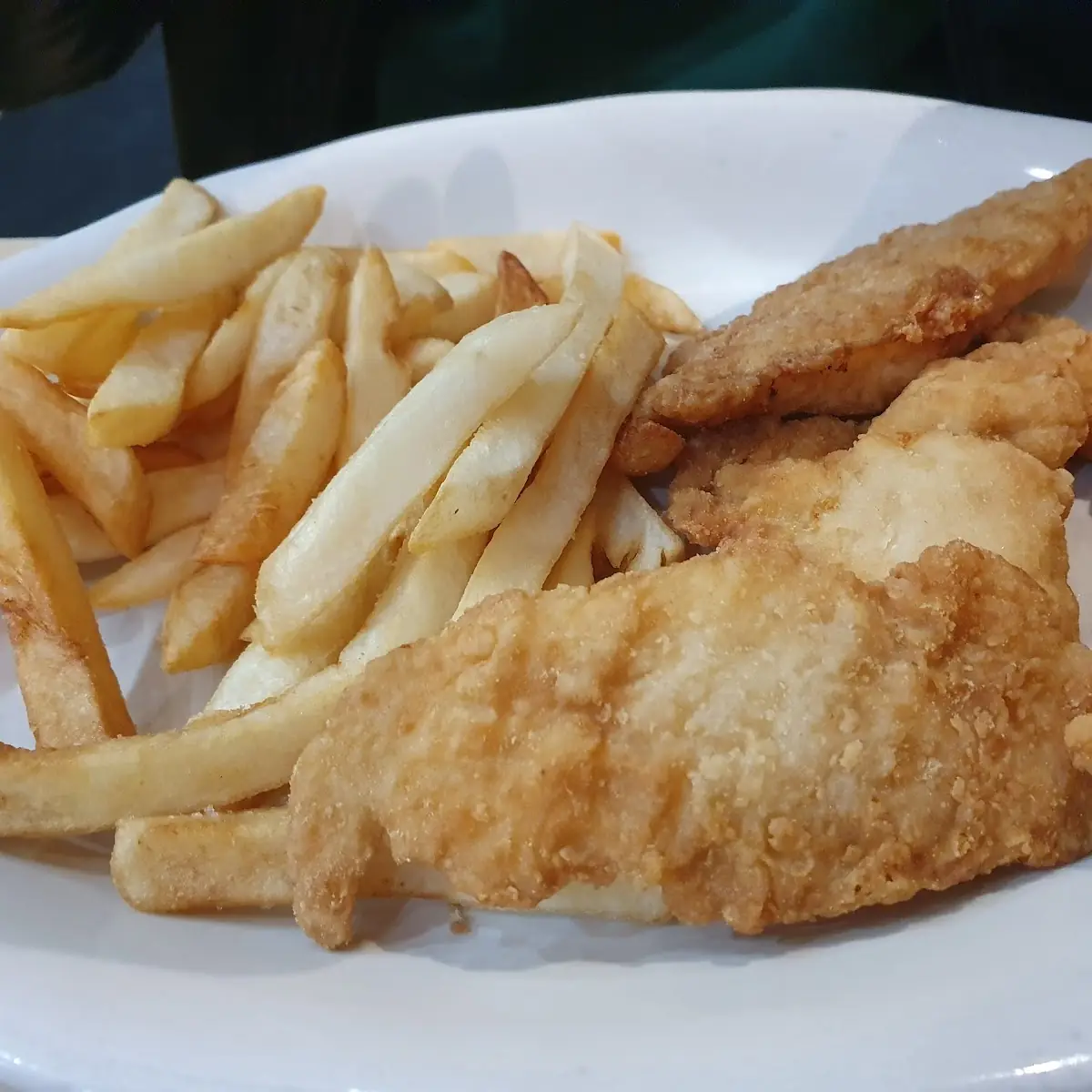 Fried Lake Perch with Tartar Sauce and Lemon