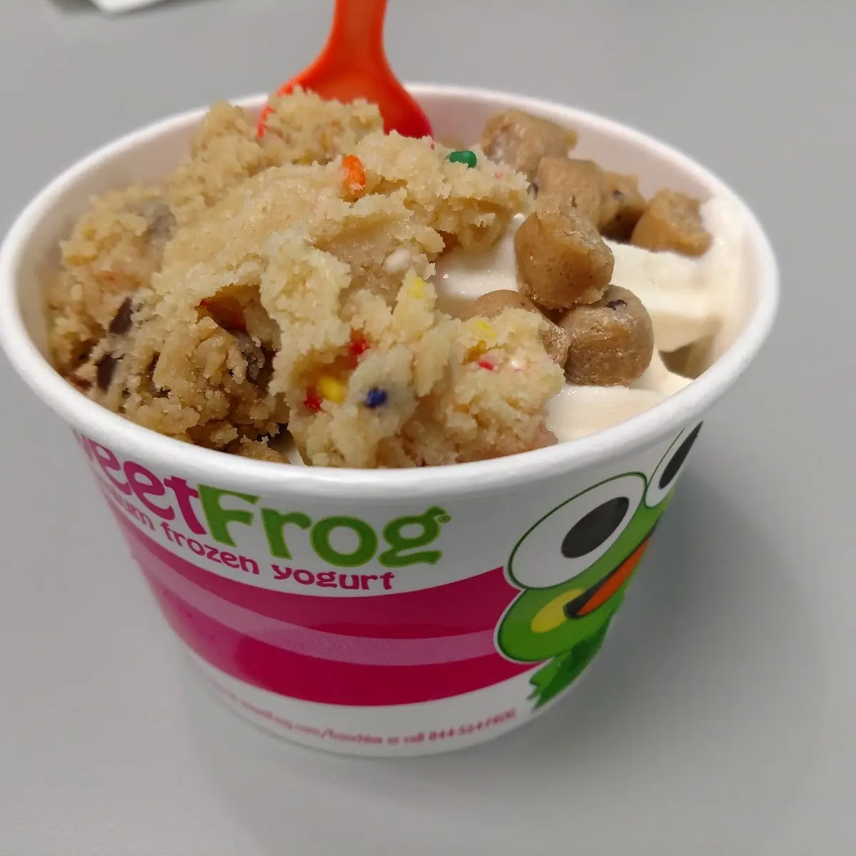 Vanilla Ice Cream and Cookie Dough