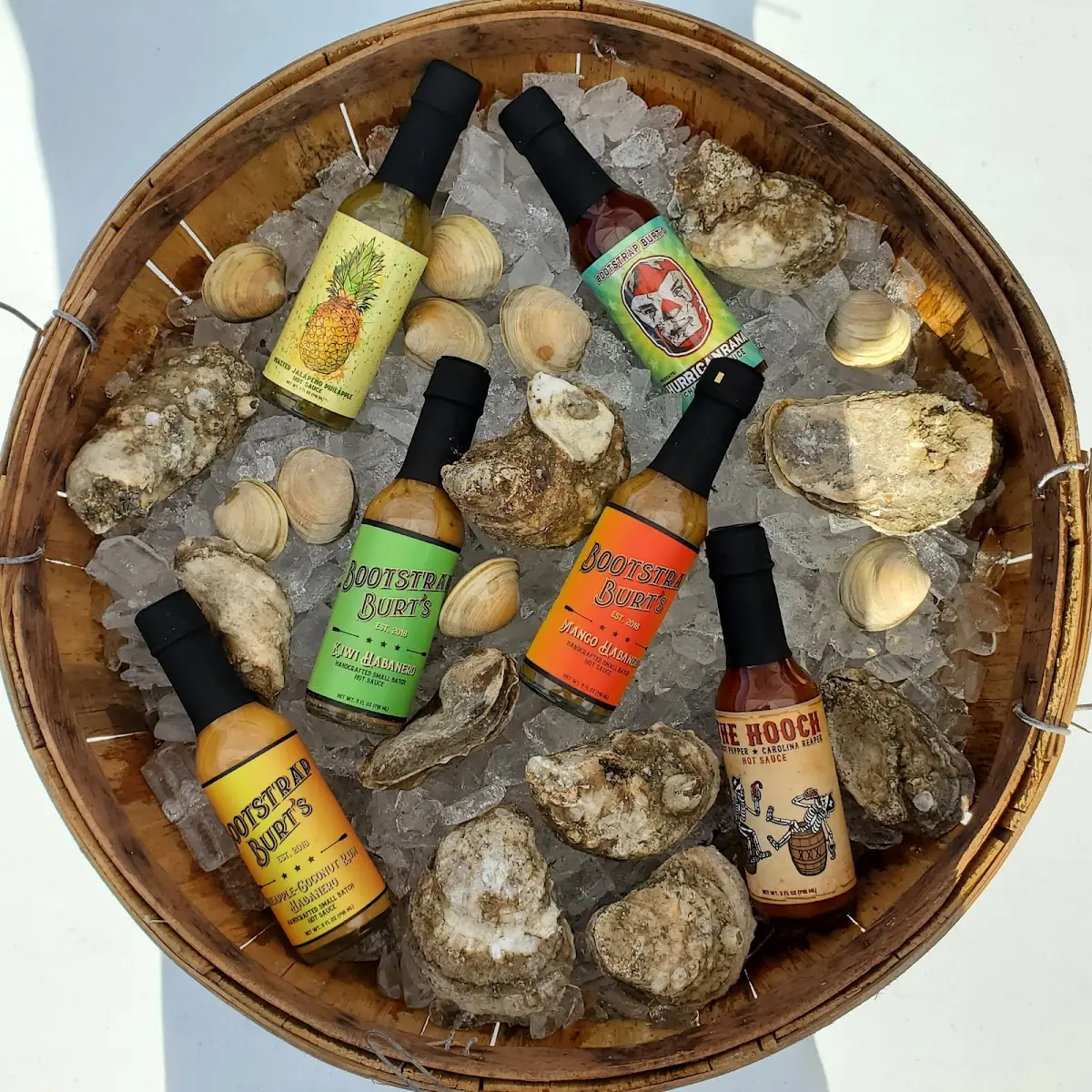 Bootstrap Burts Hot Sauces