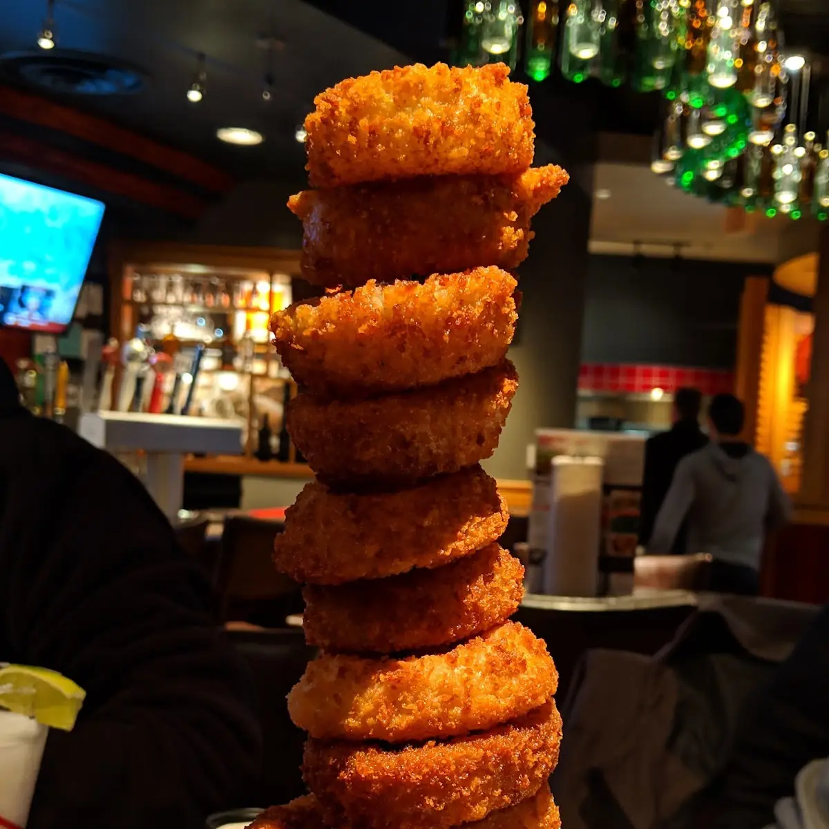 Towering Onion Rings
