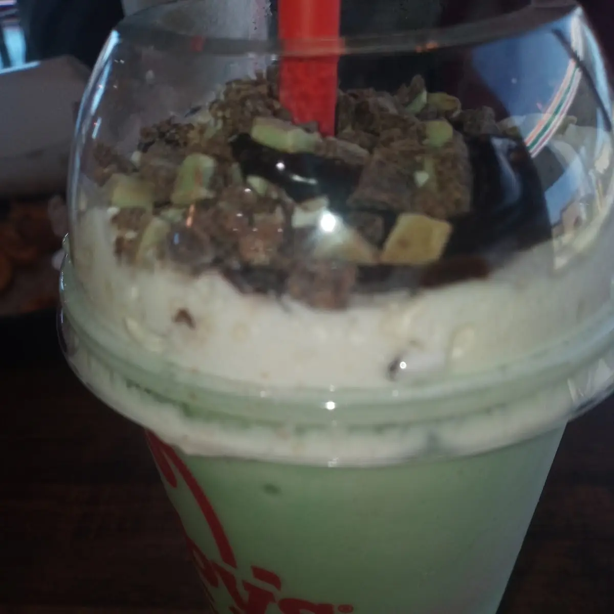 Mint Chocolate Milkshake