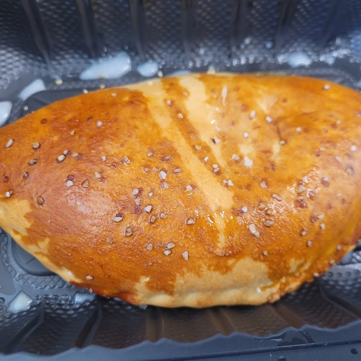 Ham N Cheese Stuffed Pretzel