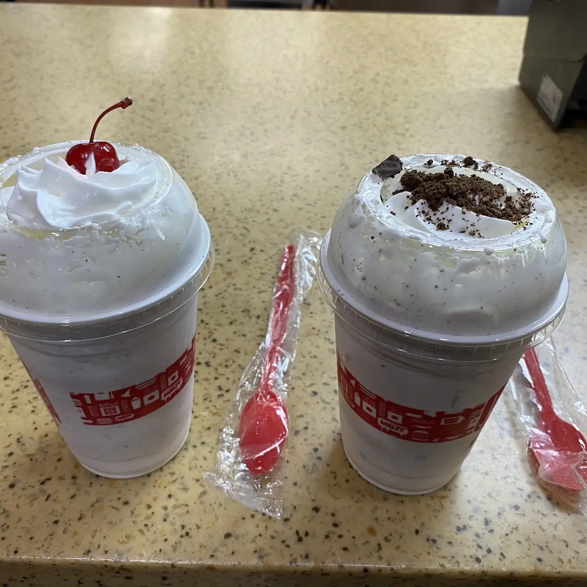 Girl Scout Thin Mint & Mocha Shake