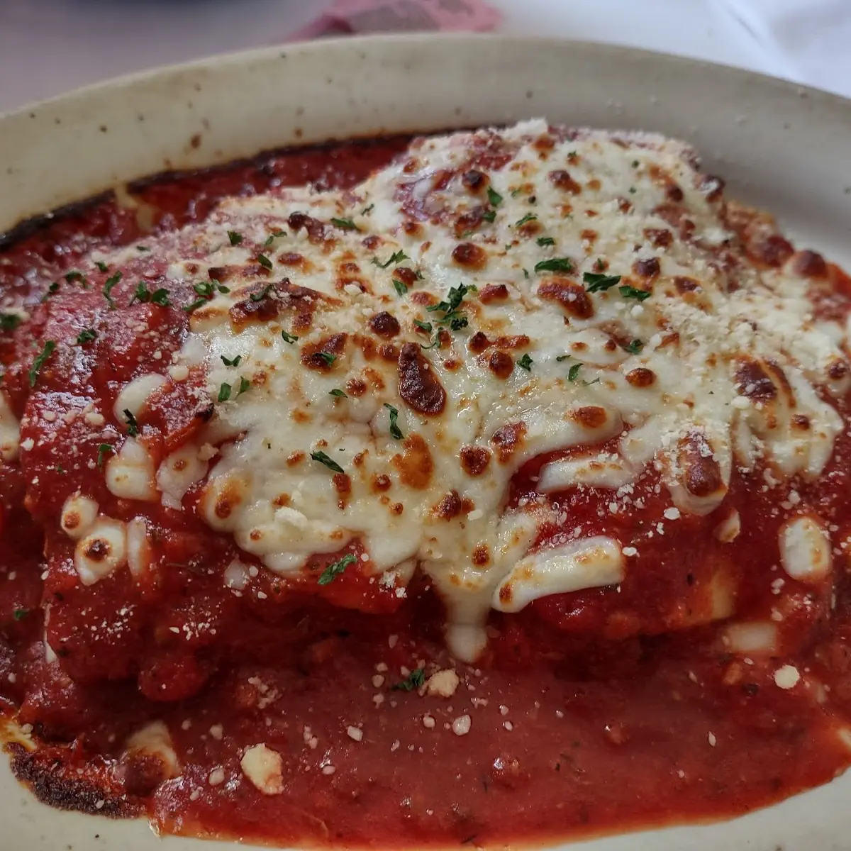 Lunch Portion Lasagna