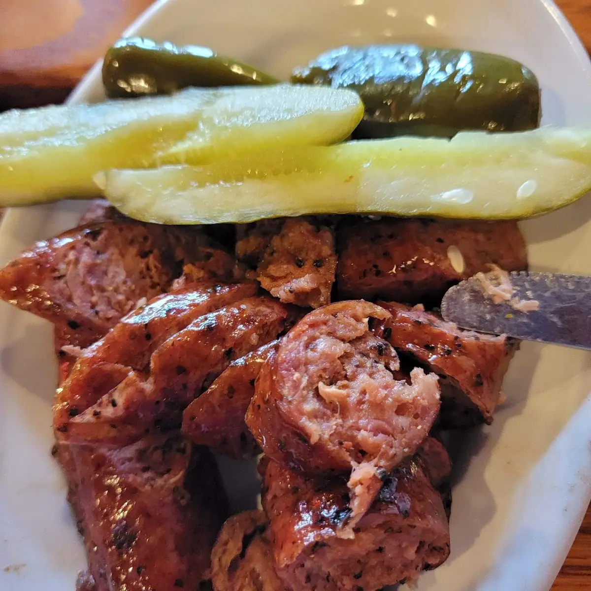 Black Pepper Sausage