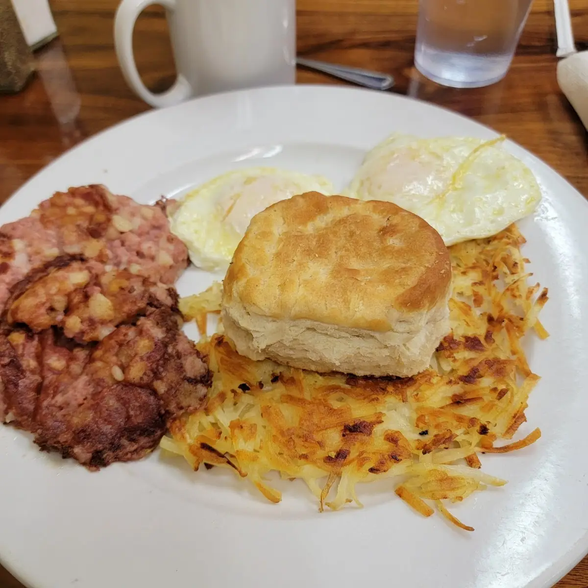 Corned Beef Hash and Eggs