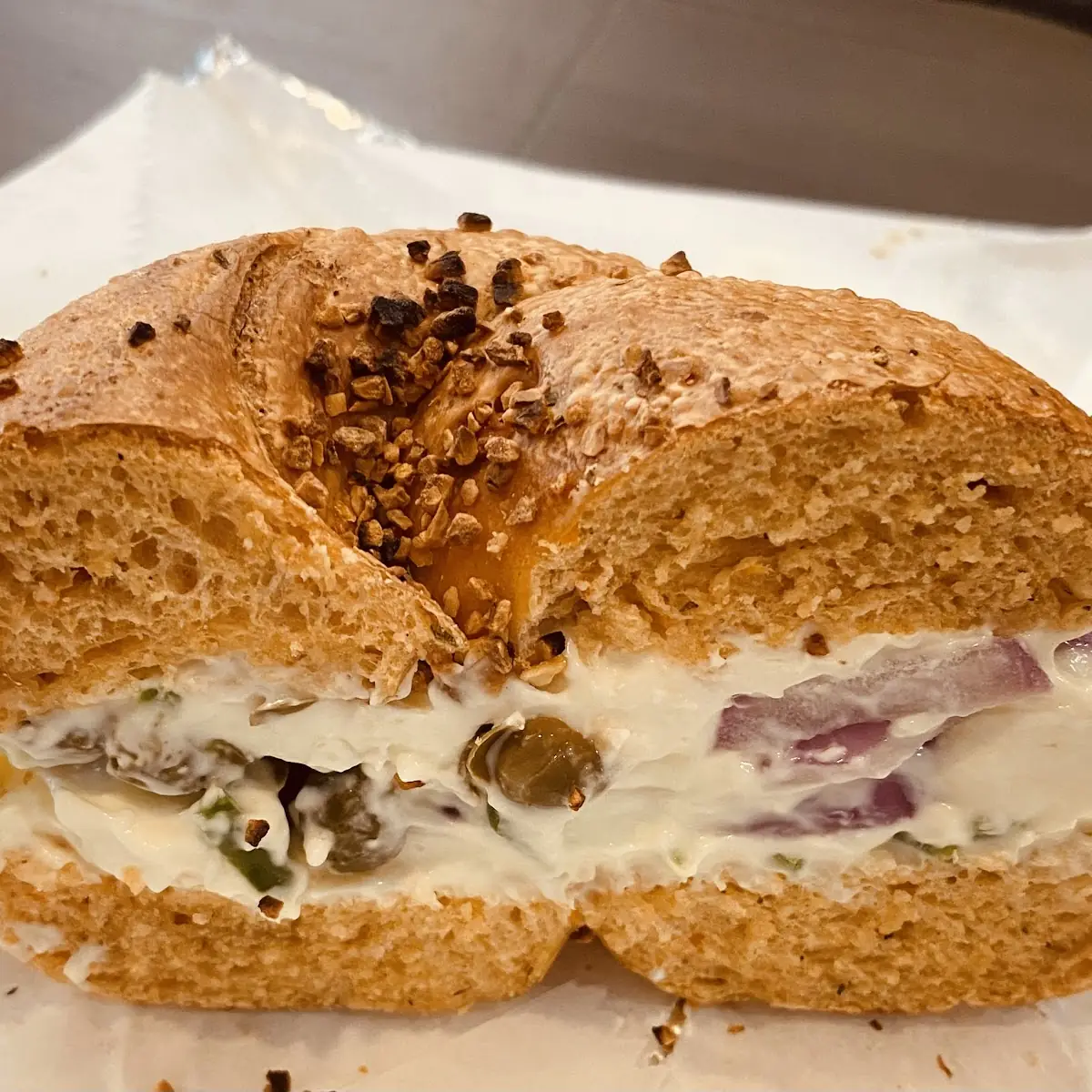 Bagel with Flavored Cream Cheese