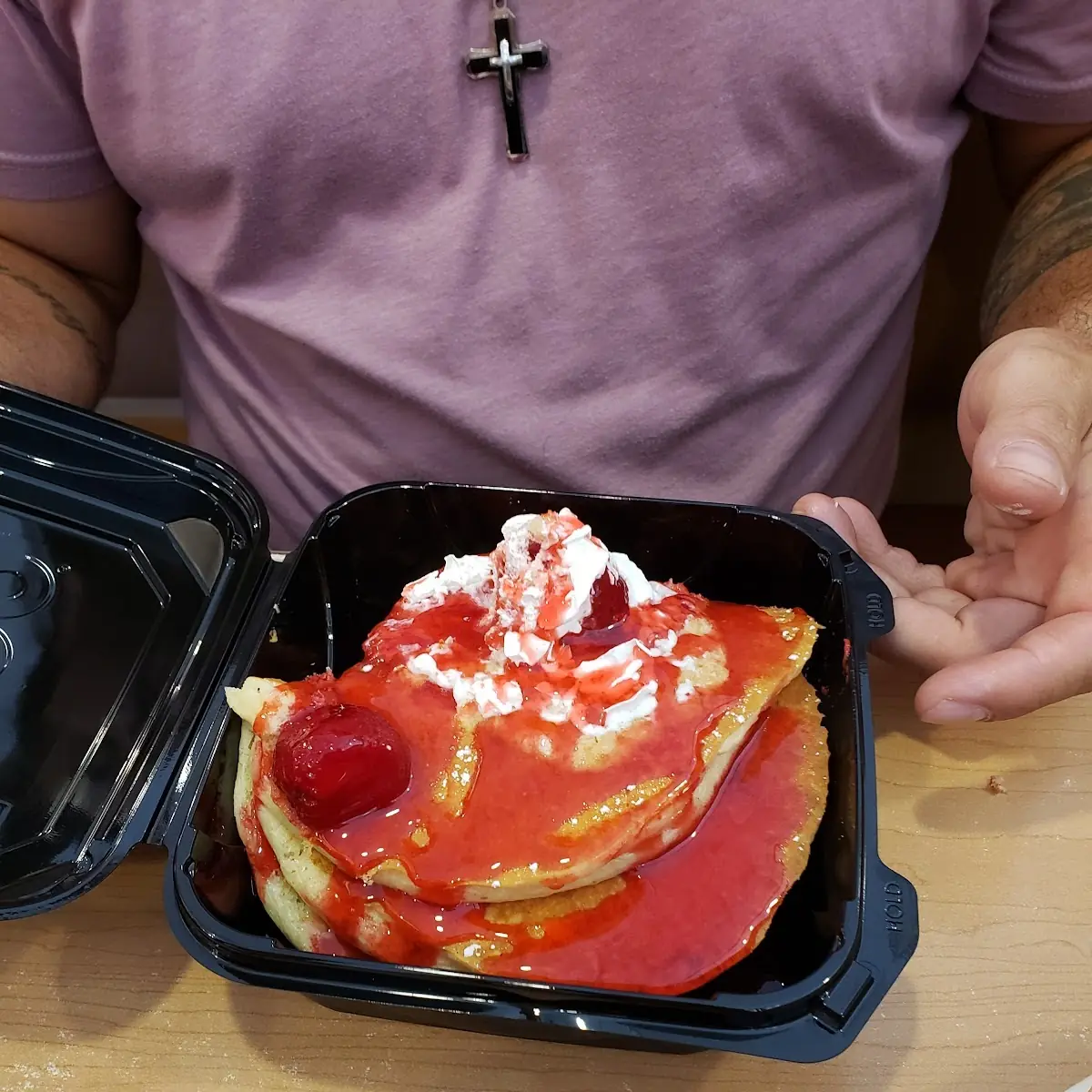 New York Style Cheesecake Pancakes