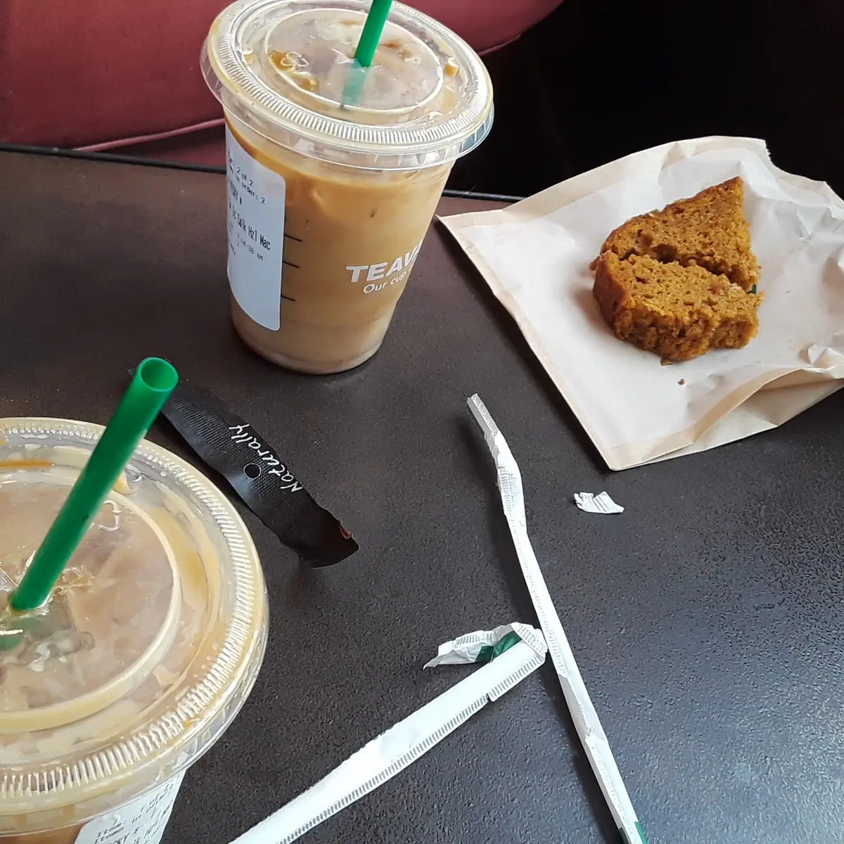 Hazelnut Mocha Coconut Milk Macchiato Breakfast