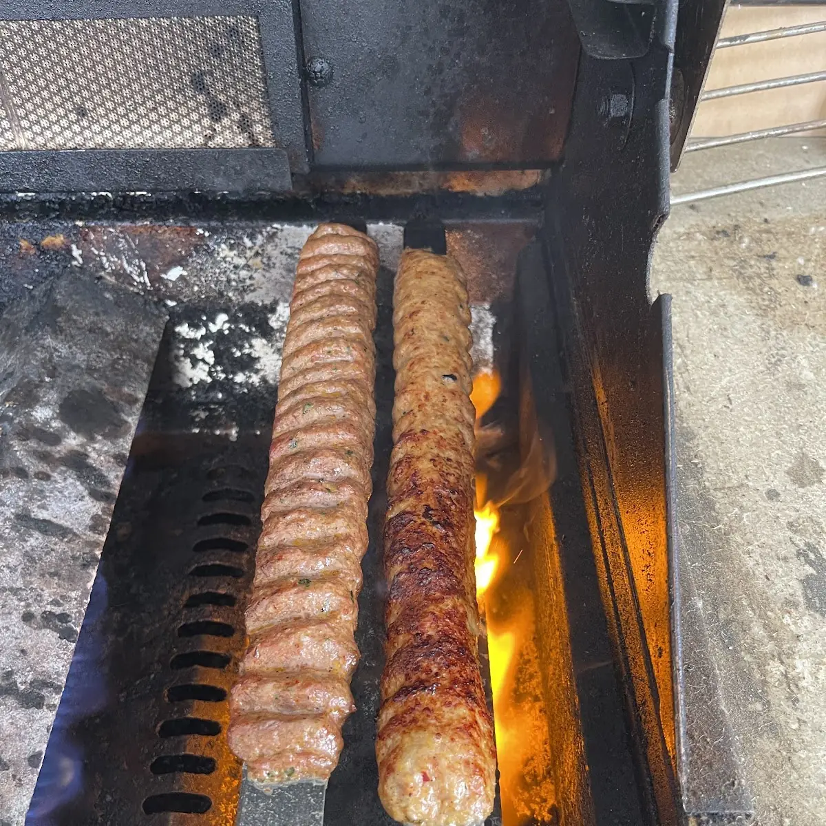 Ground Beef and Chicken Kebab