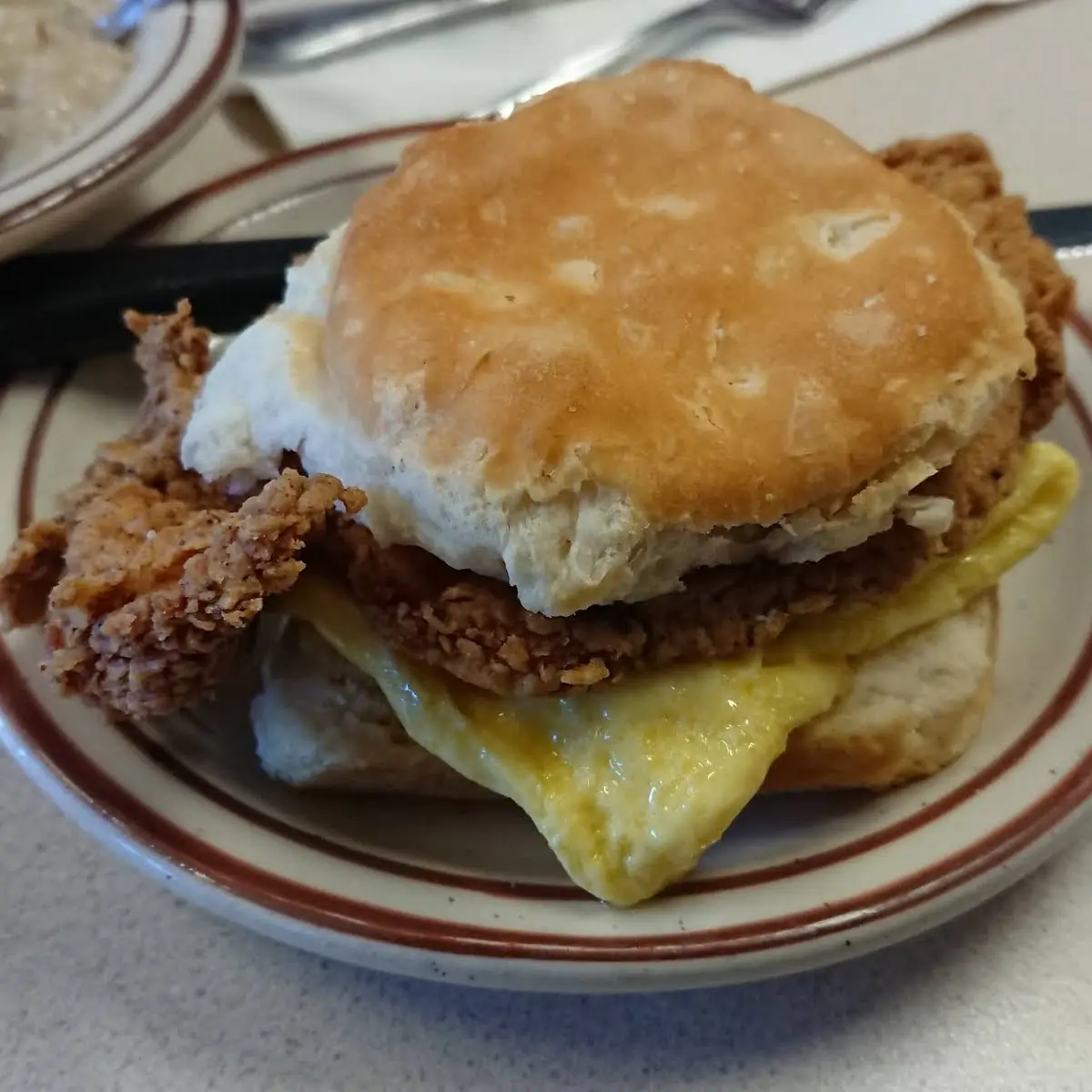 Chicken Biscuit Add Egg