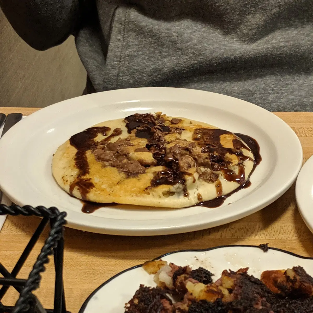 Reese's Peanut Butter Cup Pancake