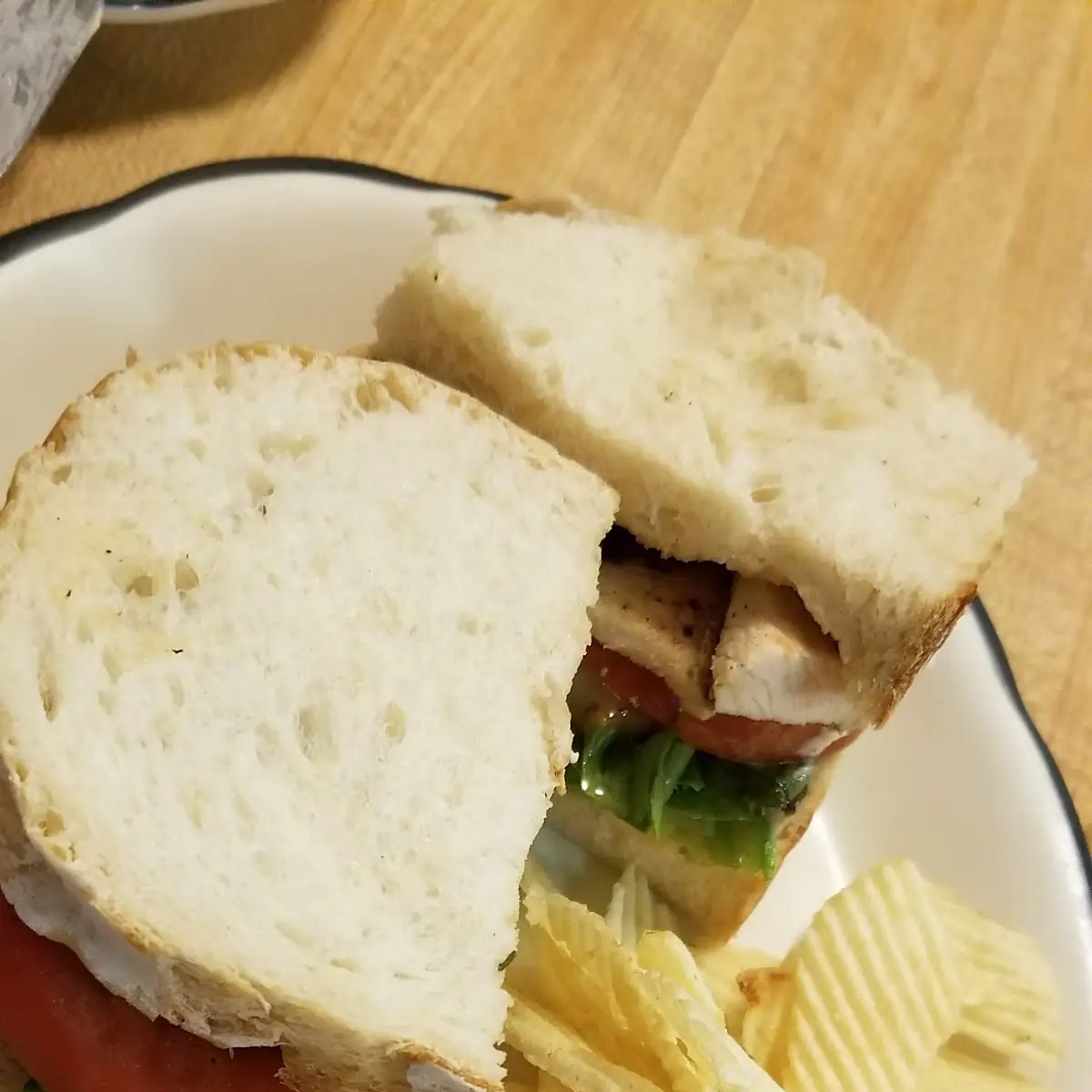 Tuna Melt and Chips