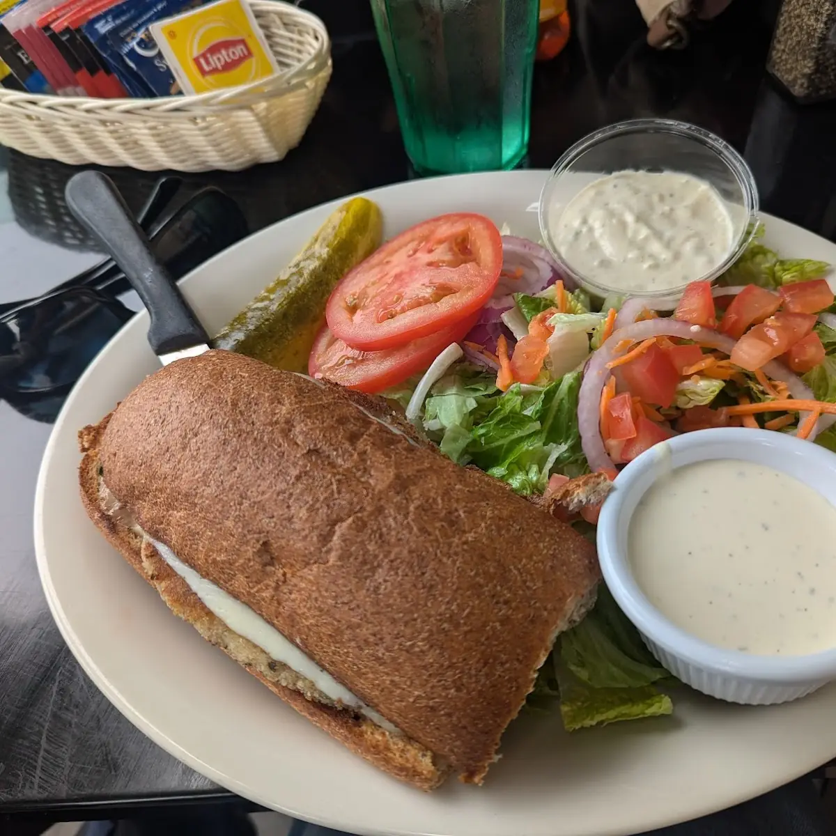 Calamari Steak Sandwich