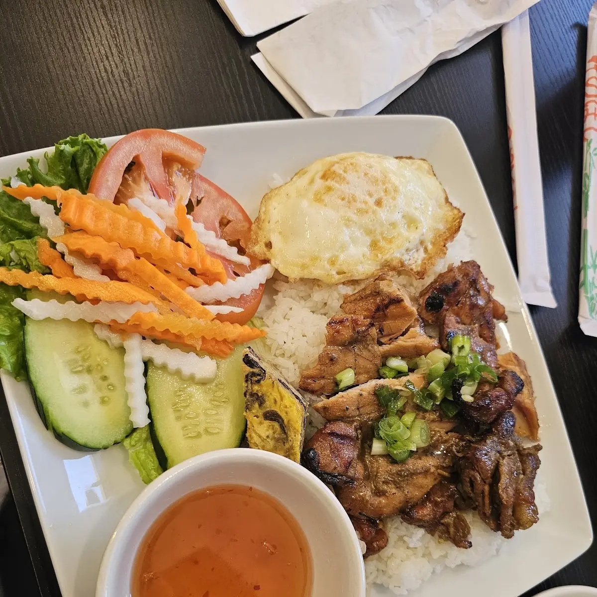 B1. Grilled Pork Vermicelli / Bun Thit Nuong