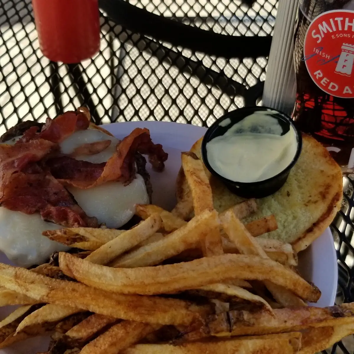 Bacon Swiss Burger