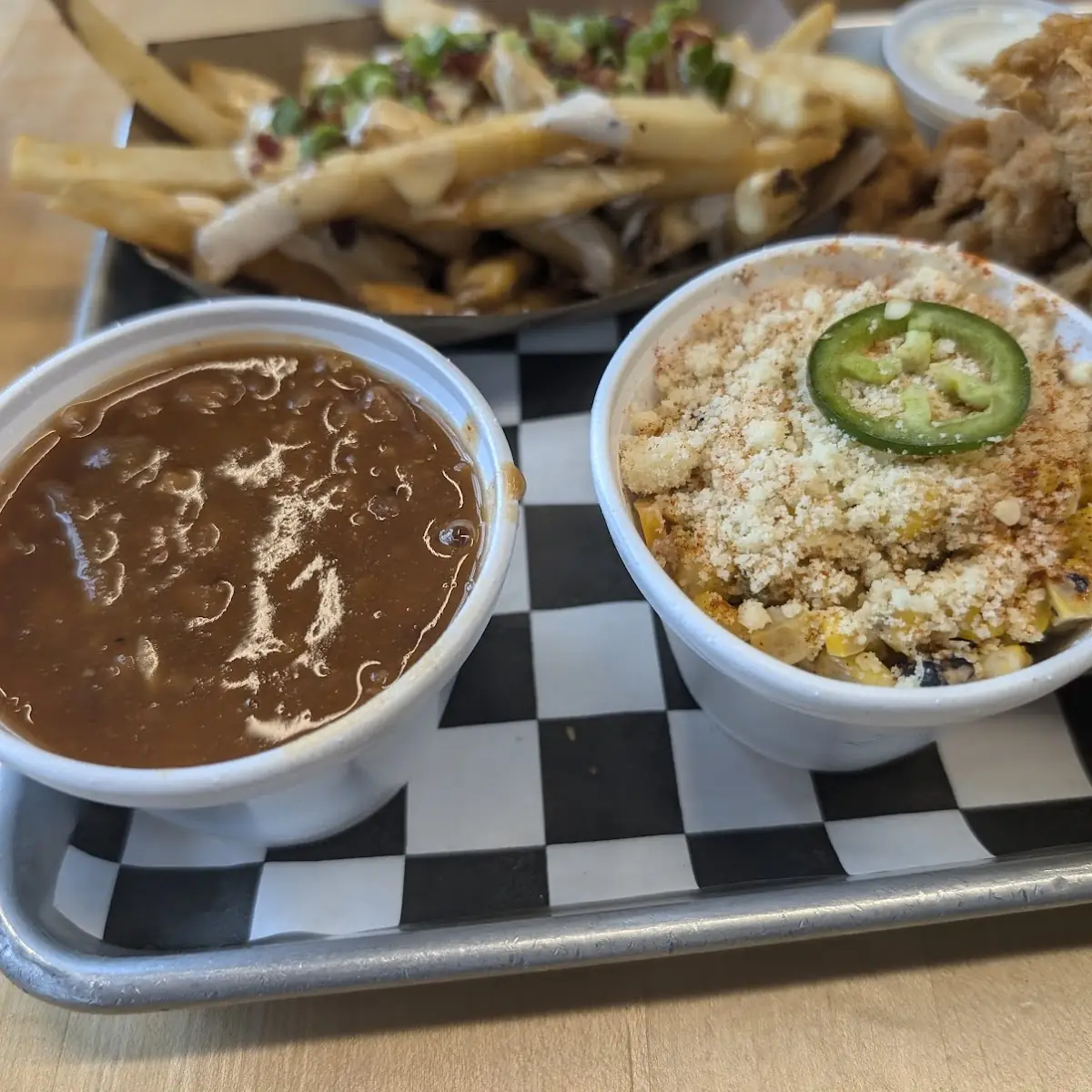 Baked Beans and Corn