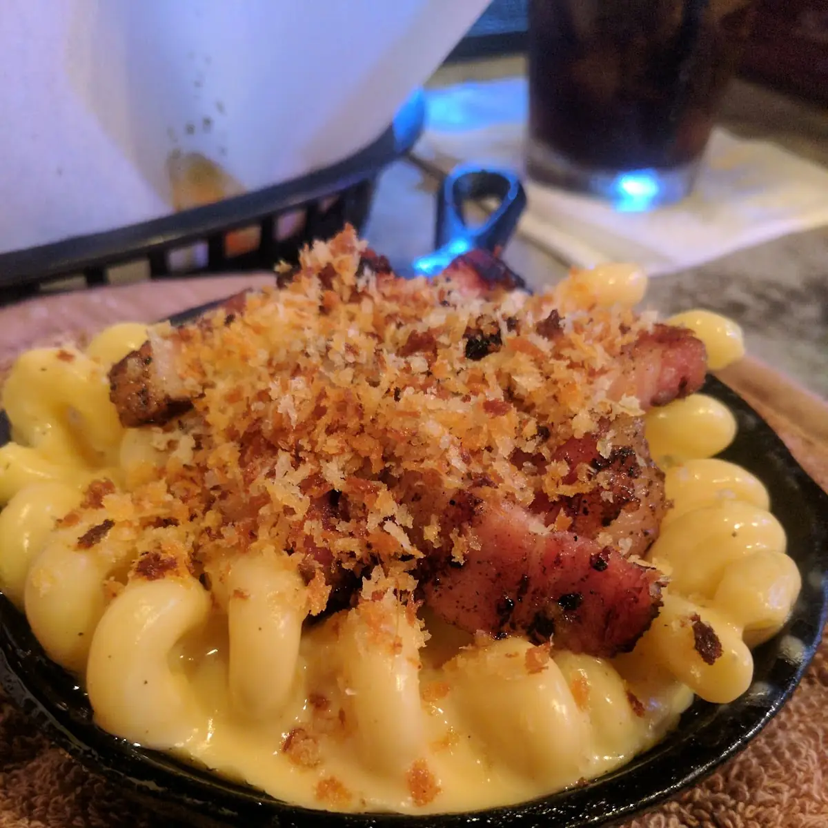 Mac & Cheese with Pork Belly