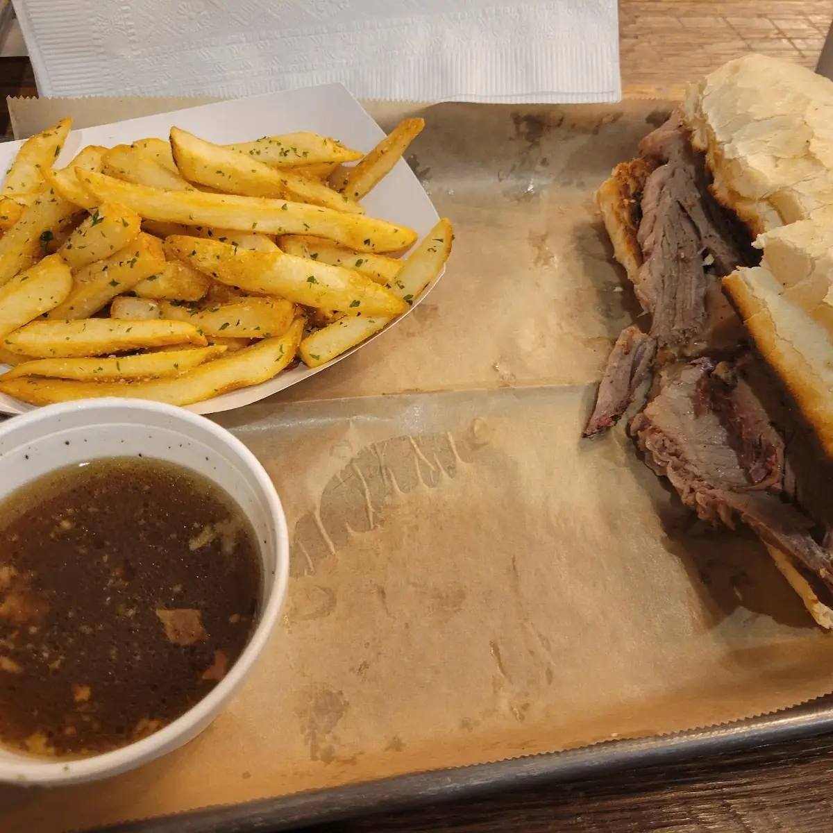 Smoked Prime Rib French Dip