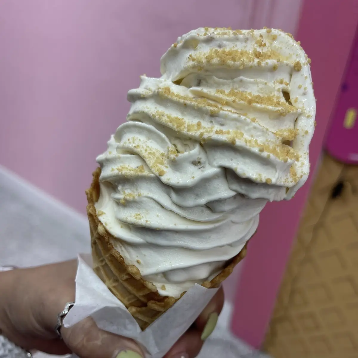 Ice Cream Cheese Cake