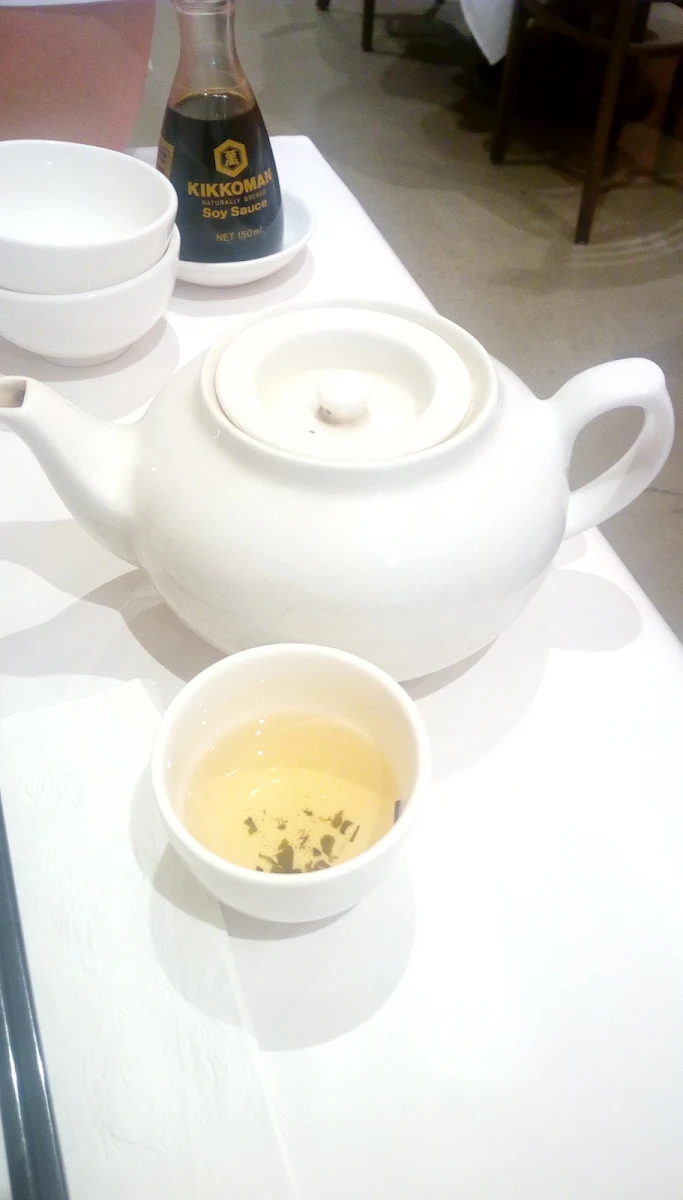 Green Tea, Golden Ocean Seafood BBQ Chinese restaurant