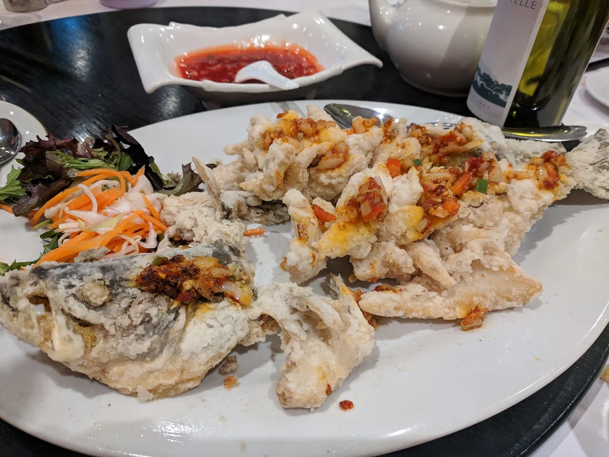 Sweet and Sour Fish with Pine Nuts, Golden Ocean Seafood BBQ Chinese restaurant