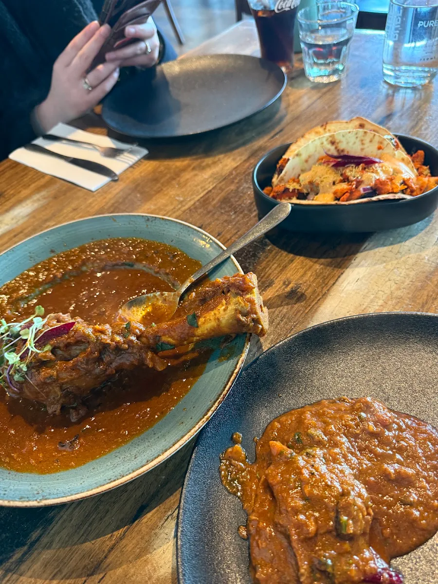 Royal Lamb Shank Curry, Jugni Restaurant & Bar