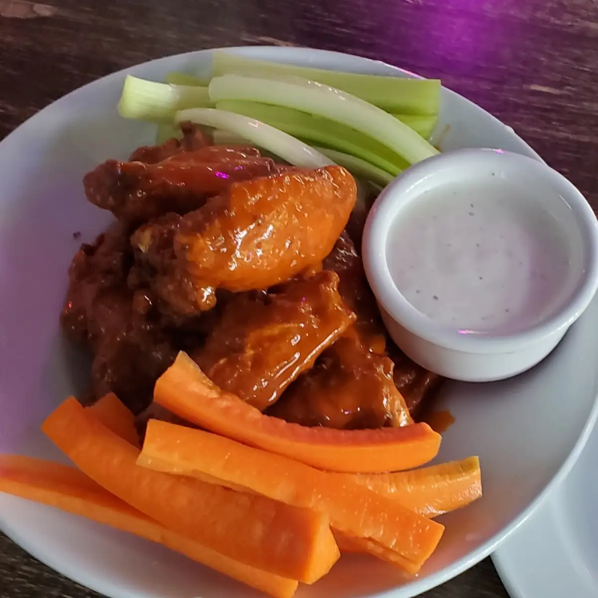 Buffalo Cauliflower Bites