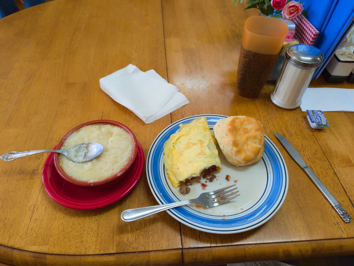 3 Egg Omelette with Sausage and Bacon