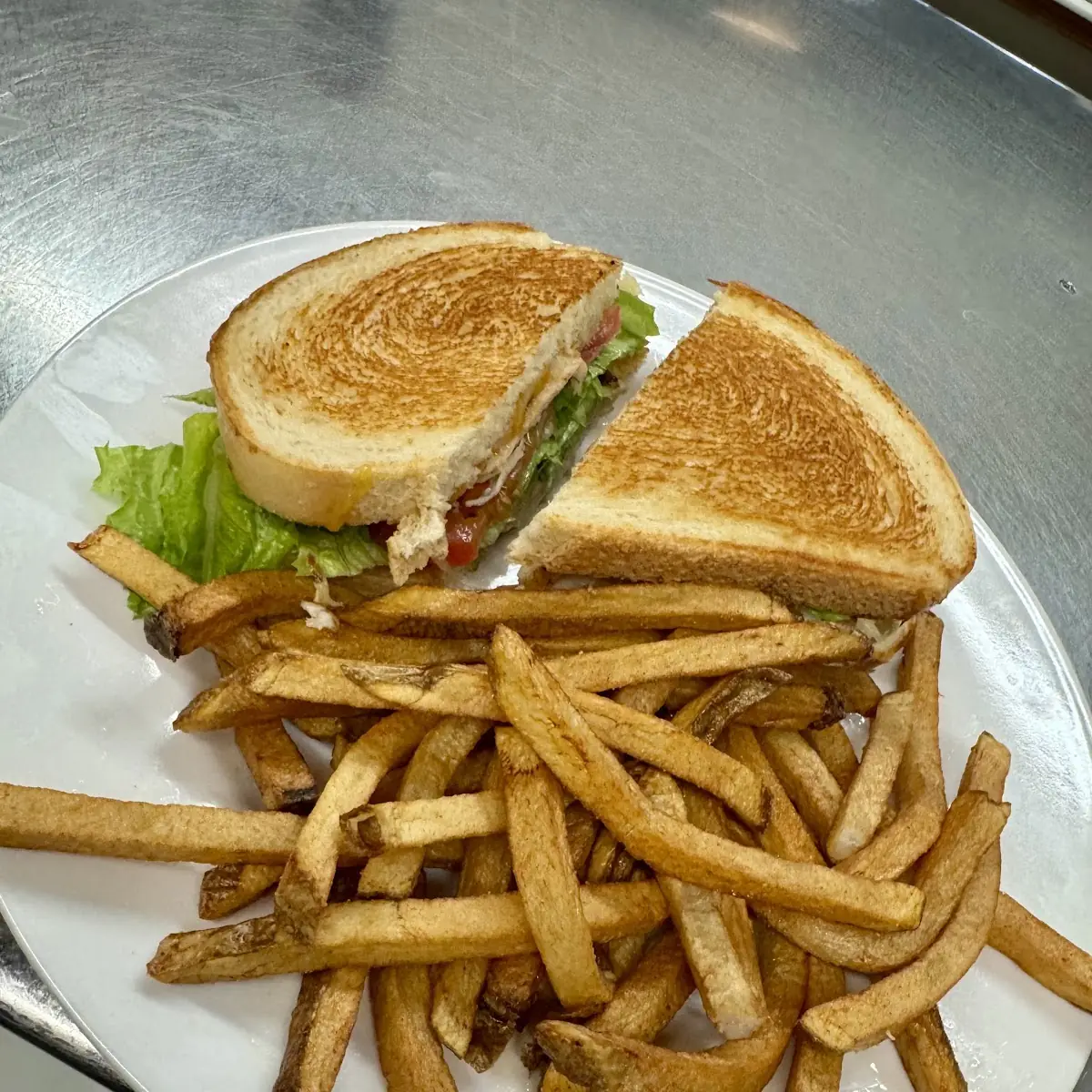 Grilled Cheese with Fries