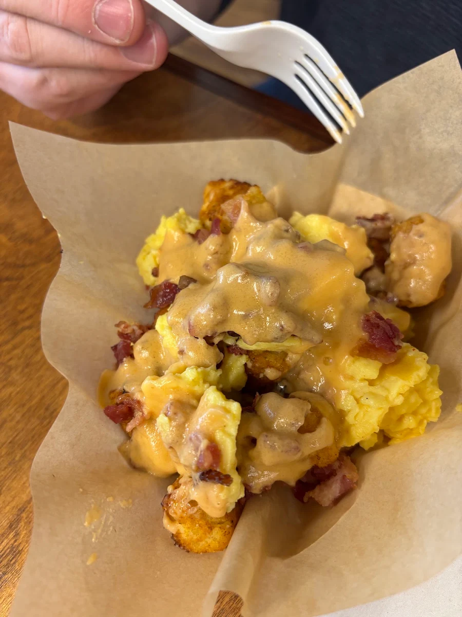 Tots with Beer Cheese