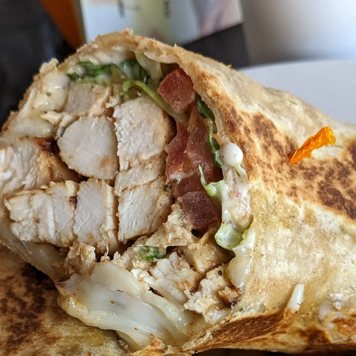 Grilled Chicken Wrap