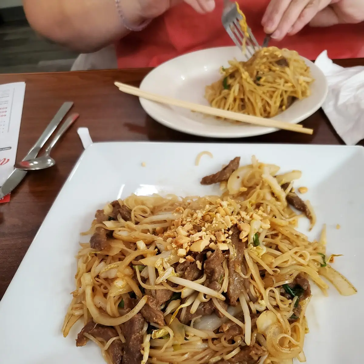 Beef Pad Thai