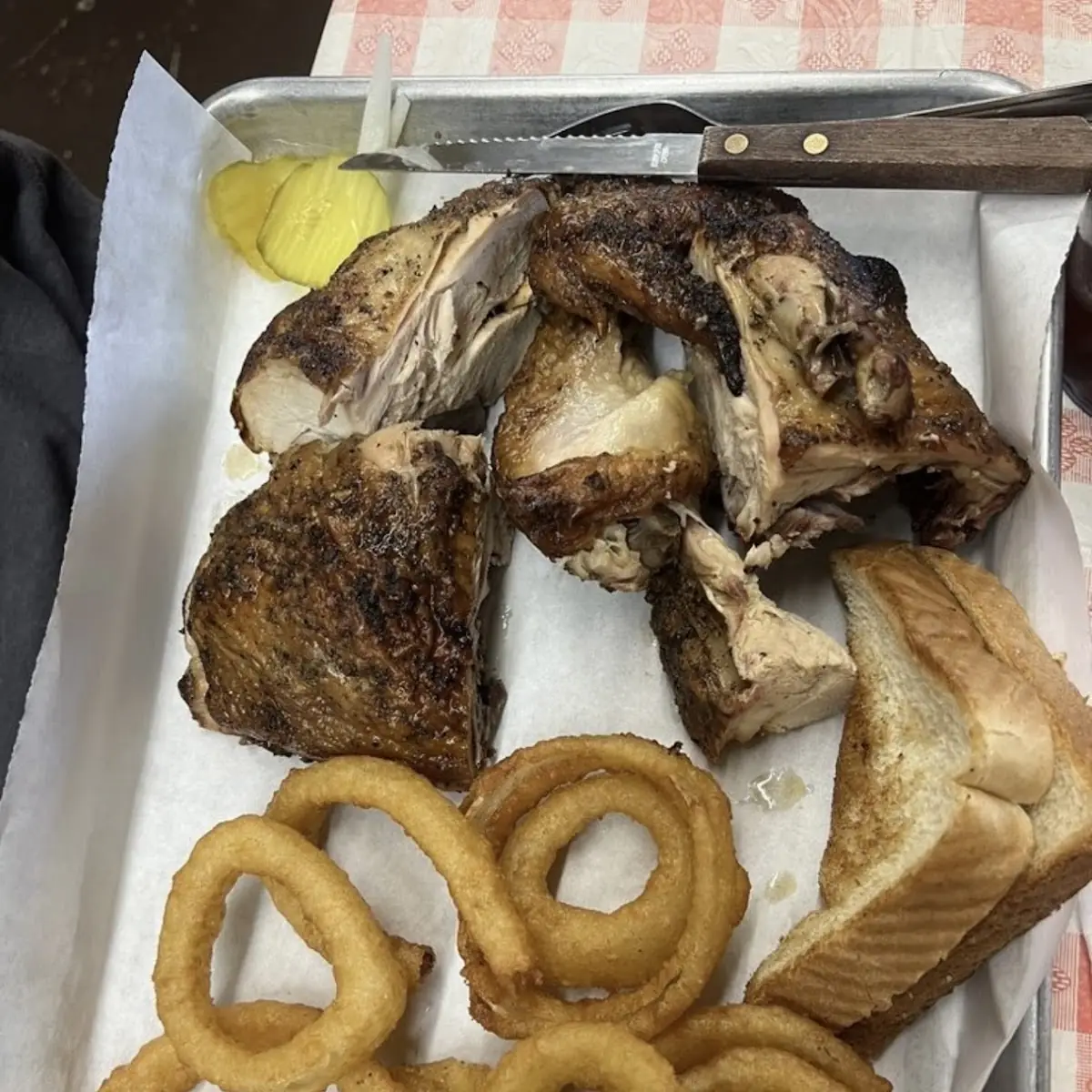 Chicken and Onion Rings