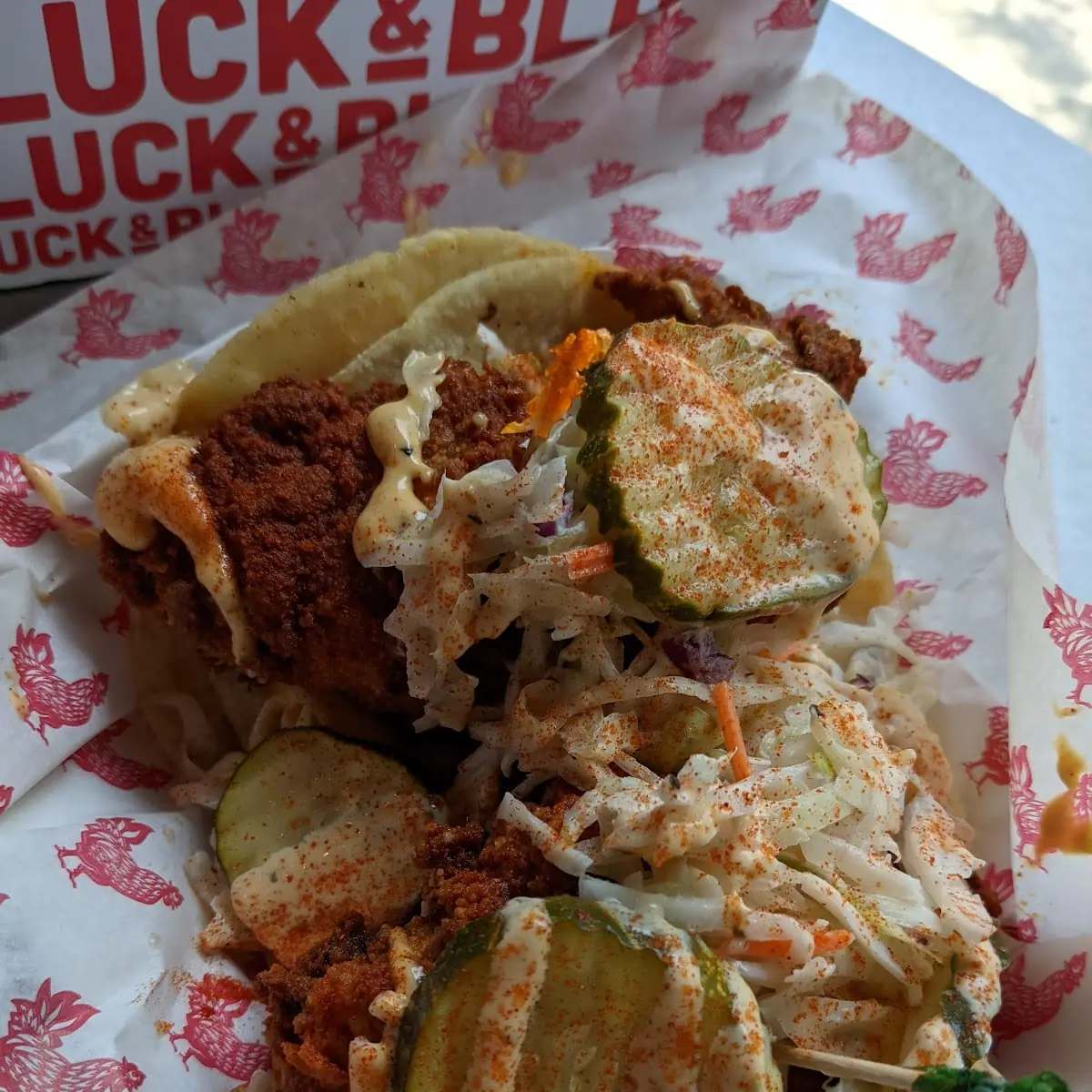 Hot Chicken Tacos