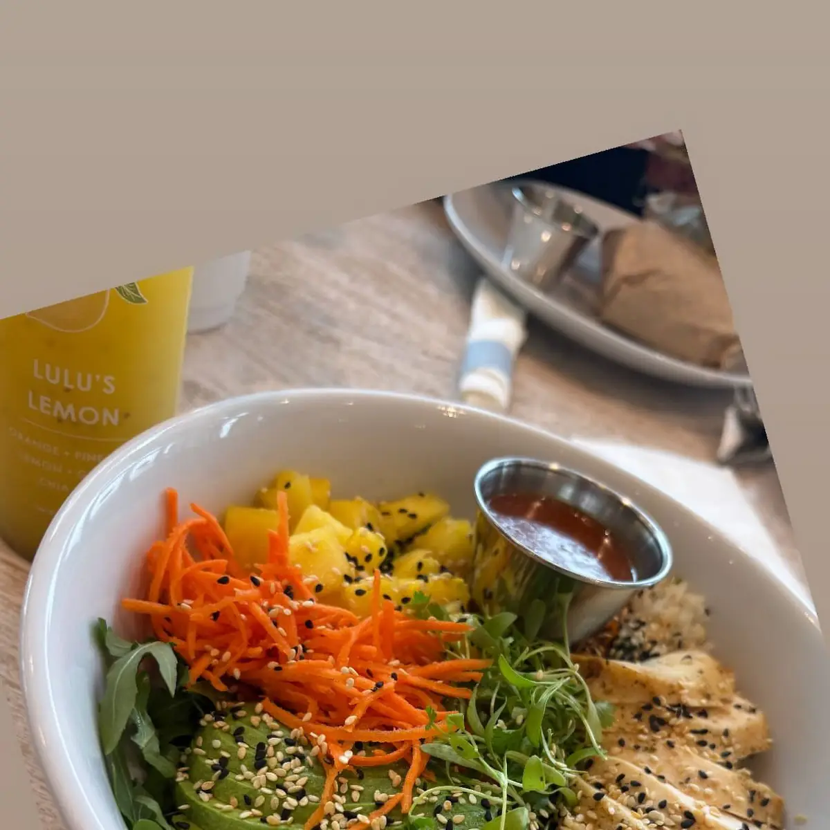 Spicy Soy Ginger Dressing Side