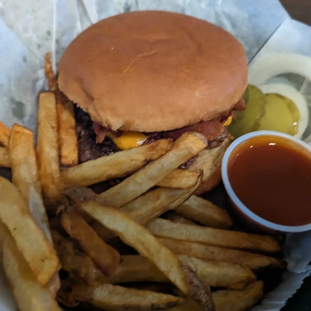 Bacon Cheddar Burger
