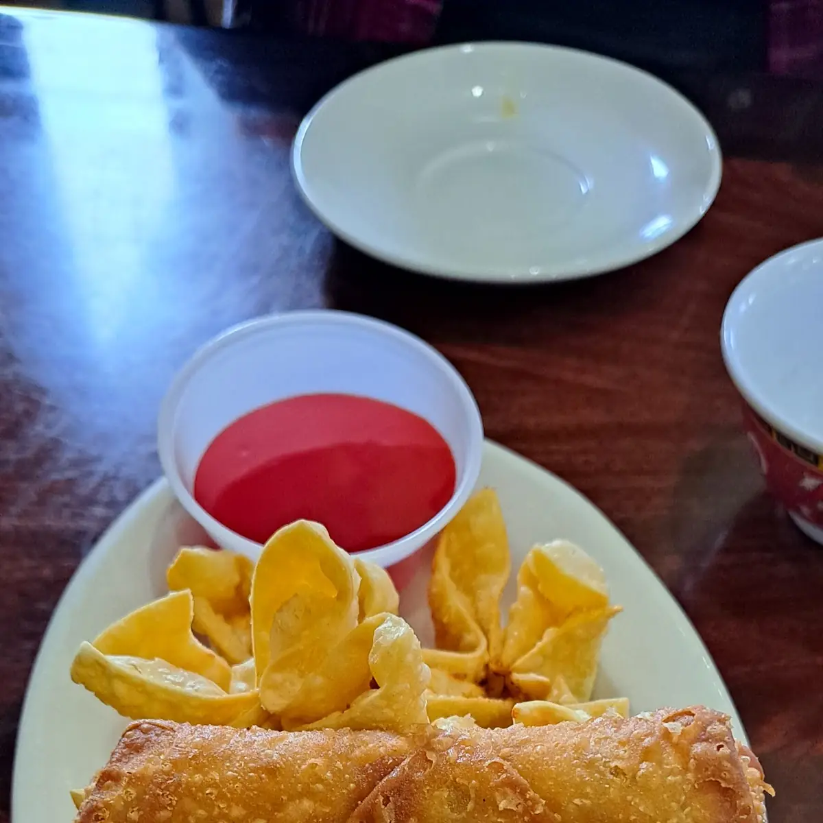 Wonton and Egg Roll
