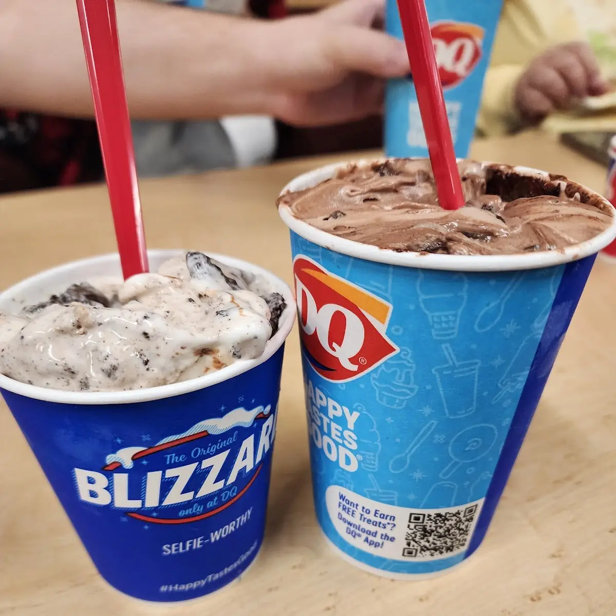 Mint Oreo Blizzard Treat
