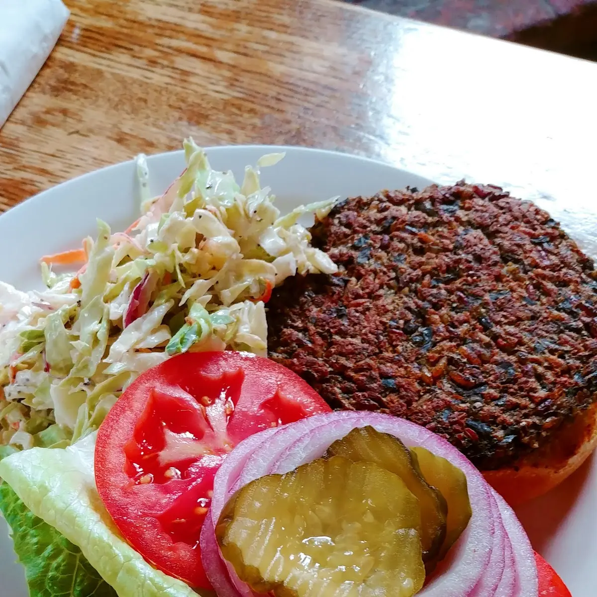 Veggie Burger Made in House