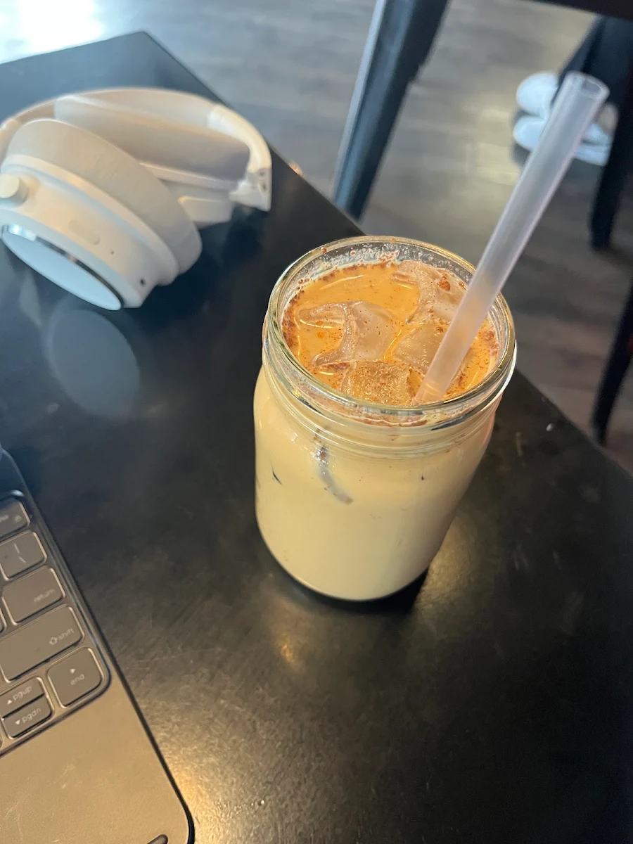Toasted Marshmallow Iced Latte